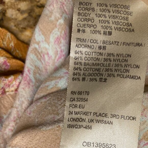 FREE People Lucie Mini dress YELLOW Size 2 / XS - Picture 14 of 16